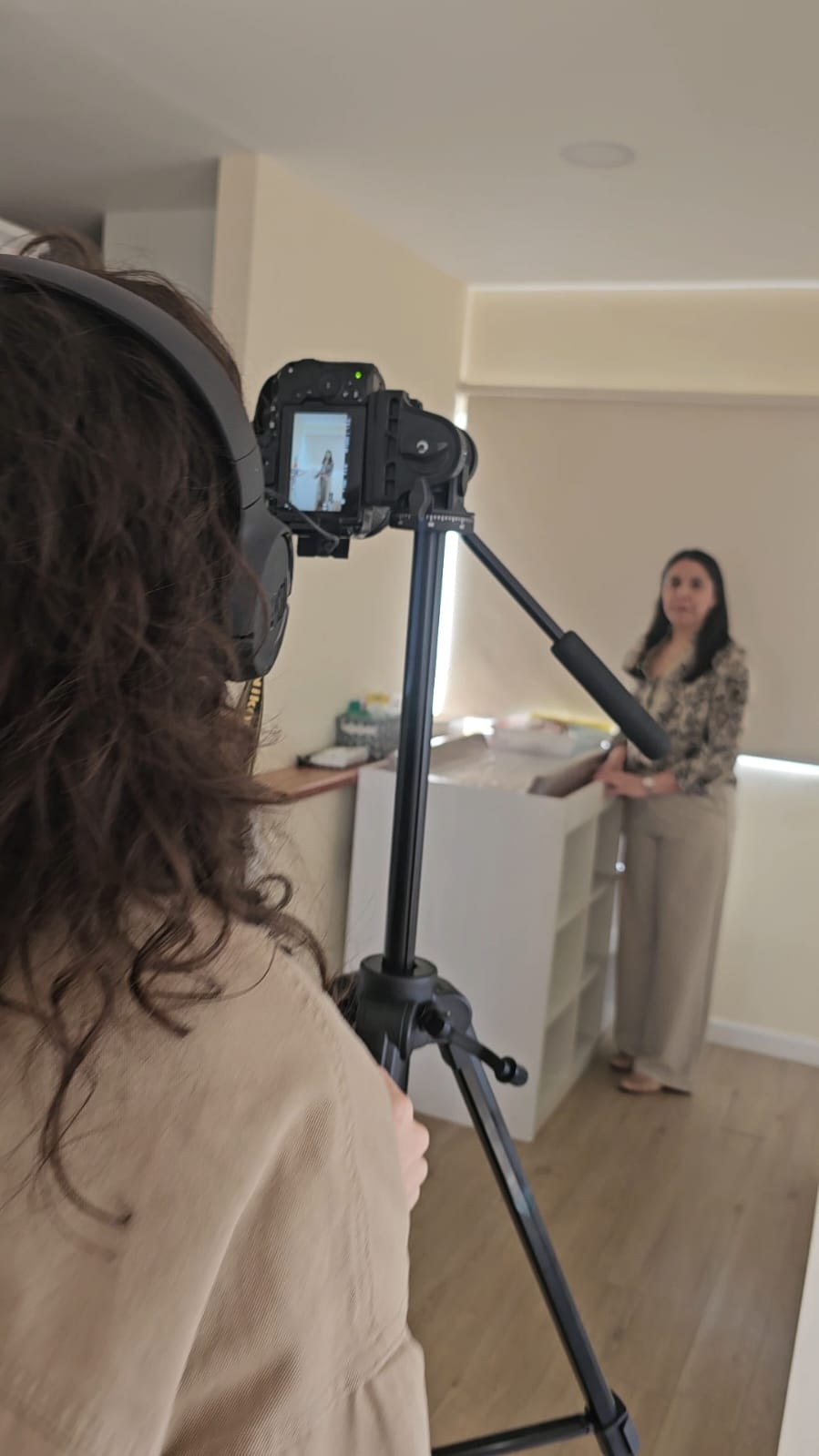 Detrás de escena de un rodaje